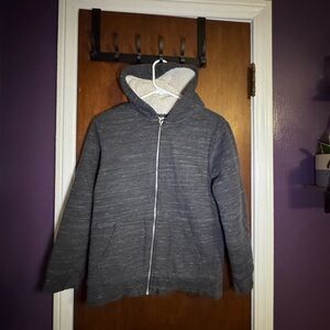 Old Navy Boy’s Charcoal Zip-Up Sweater